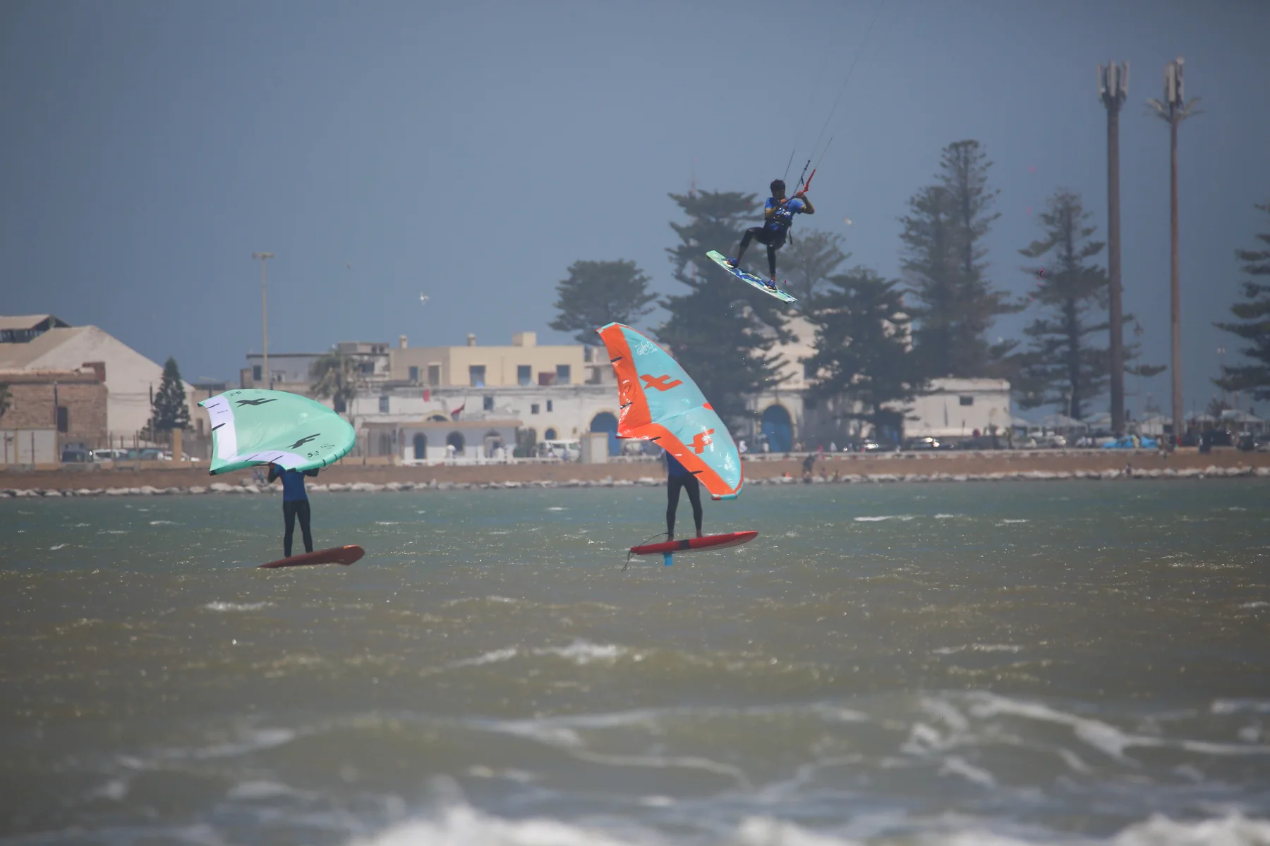 Why Essaouira works well for learning - Wingfoil lessons - KSE Essaouira